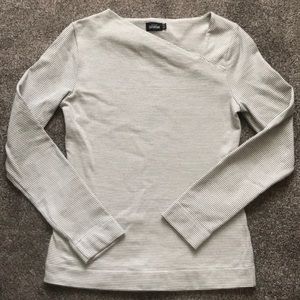 Kate Spade asymmetrical neck shirt